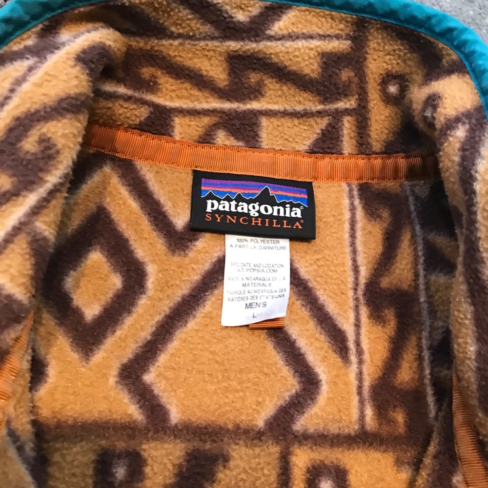 Patagonia Synchilla, men’s large - Picture 2 of 2
